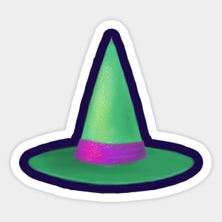 Witch Hat - Citrine Sticker